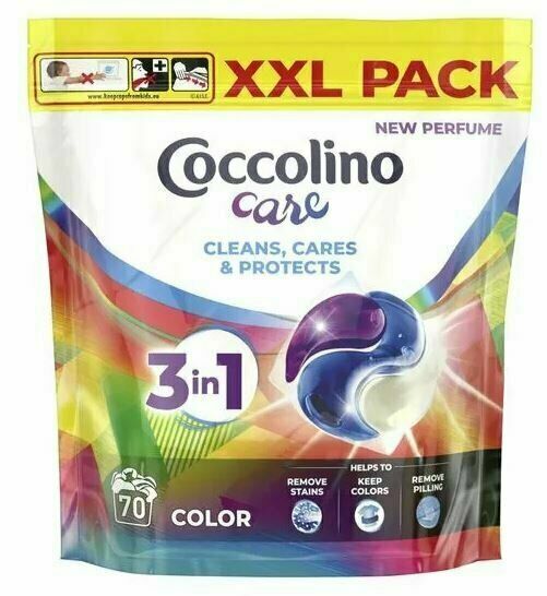 COCCOLINO CARE Kapsle Barevné 70 ks porovnat ceny