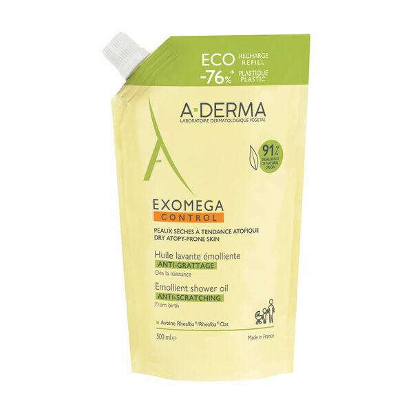 A-Derma Exomega Control Sprchový olej ECO náplň 500 ml porovnat ceny