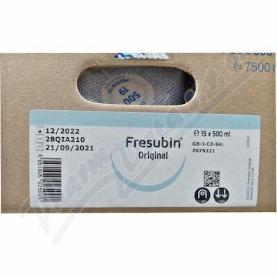 FRESUBIN ORIGINAL perorální roztok 15X500ML porovnat ceny