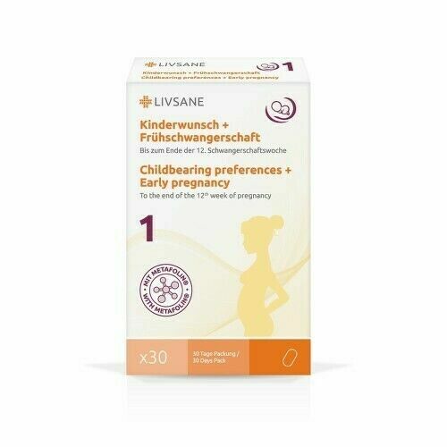 LIVSANE Vitaminy+minerály pro početí a těhotenství tablety 30 porovnat ceny