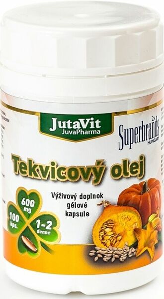 JUTAVIT Tekvicový olej 100 kapsúl porovnat ceny