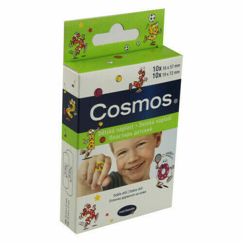 COSMOS náplasti Dětská 2vel. 20ks (Kids strips) porovnat ceny