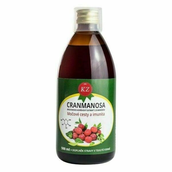 Cranmanosa Močové cesty a imunita 500 ml porovnat ceny