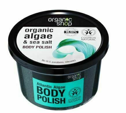 Organic Shop Tělový peeling Atlantické řasy 250ml porovnat ceny