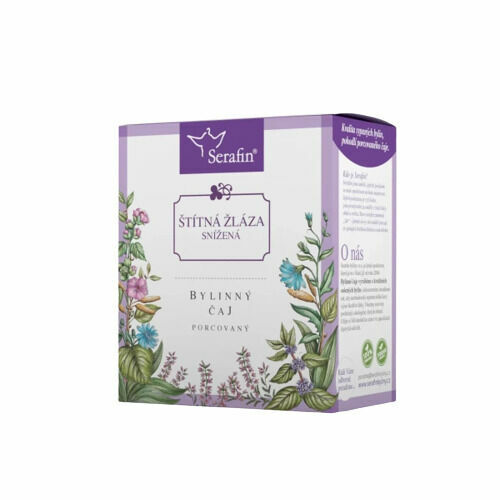Serafin byliny s.r.o. Štítná žláza snížená – porcovaný čaj 15 x 2.5 g porovnat ceny