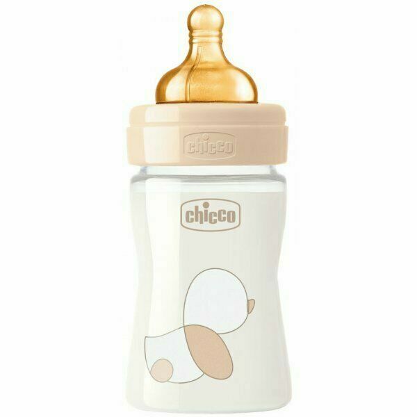 Chicco Original Touch latex Skleněná kojenecká láhev 150ml porovnat ceny