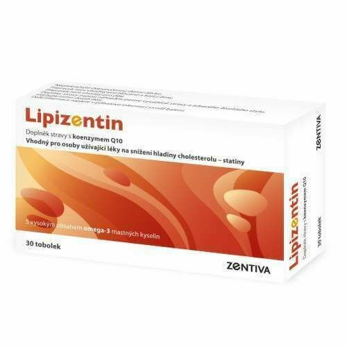 Lipizentin s koenzymem Q10 30 tobolek porovnat ceny