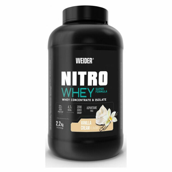 WEIDER Nitro whey vanilka 2200 g porovnat ceny