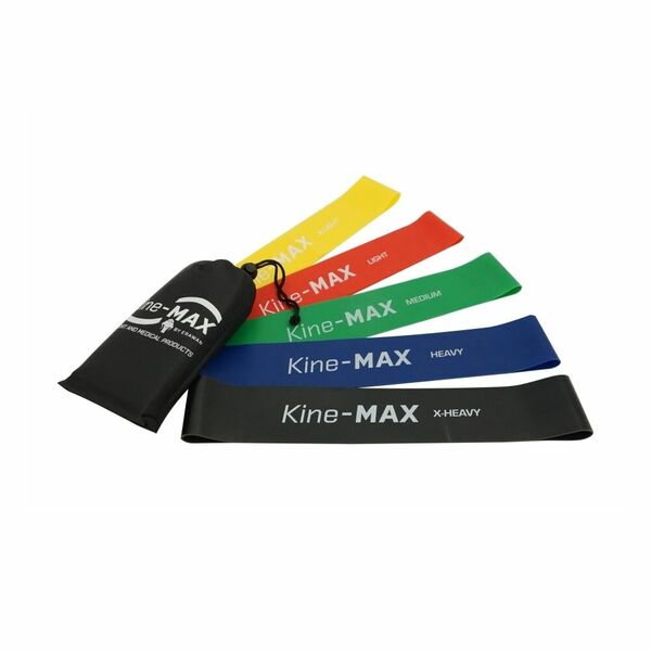 KineMAX Professional Mini Loop Resistance Band set posilovacích gum 5 ks porovnat ceny