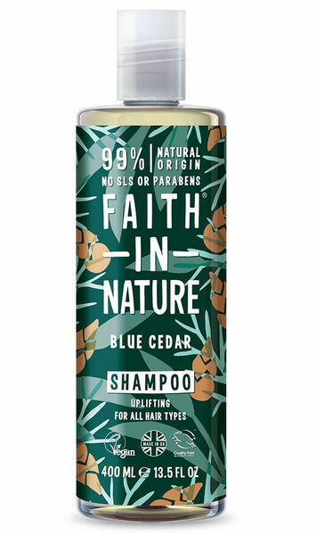 Faith in Nature Šampon Modrý cedr MAXI 400 ml porovnat ceny