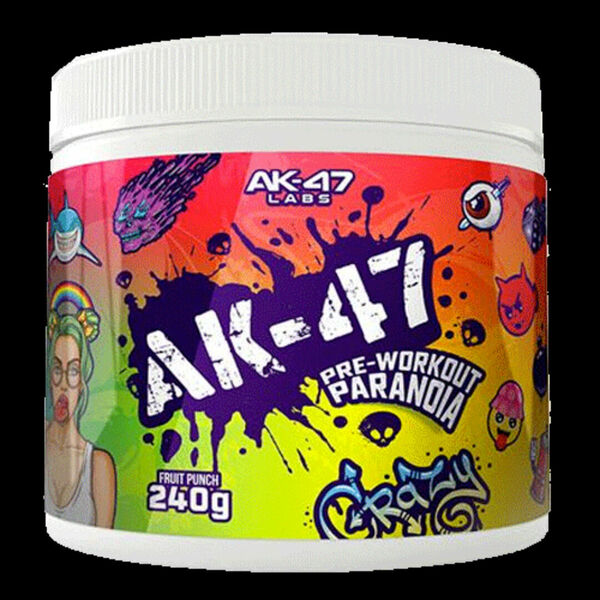 AK-47 Labs AK-47 Pre-Workout Paranoia 240g - tygří krev porovnat ceny