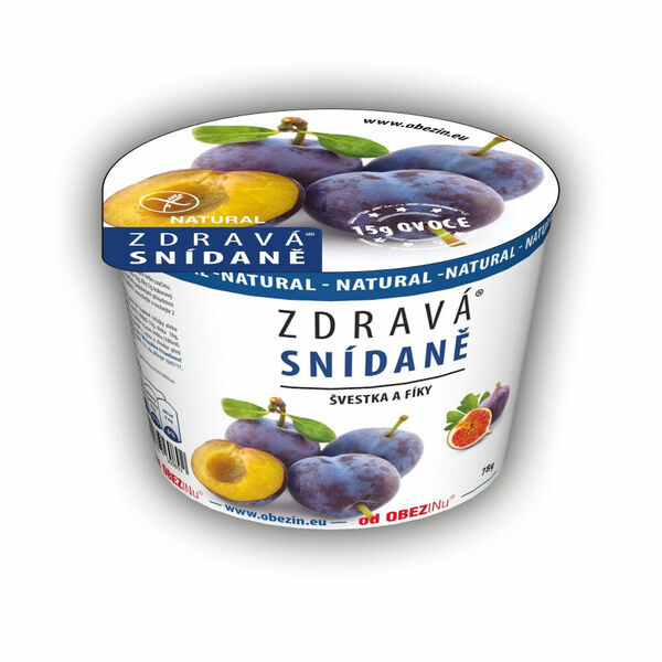 OBEZIN Zdravá snídaně Švestka a fíky 78 g porovnat ceny