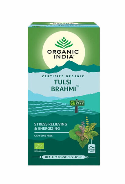 Organic India Tulsi Brahmi BIO 25 sáčků porovnat ceny
