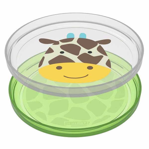 Skip Hop Zoo Talířky protiskluzové Žirafa 6m+ 2ks porovnat ceny