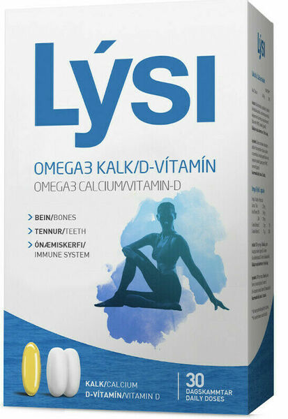 Lysi Omega-3 + D a Kalcium 30 denních dávek porovnat ceny