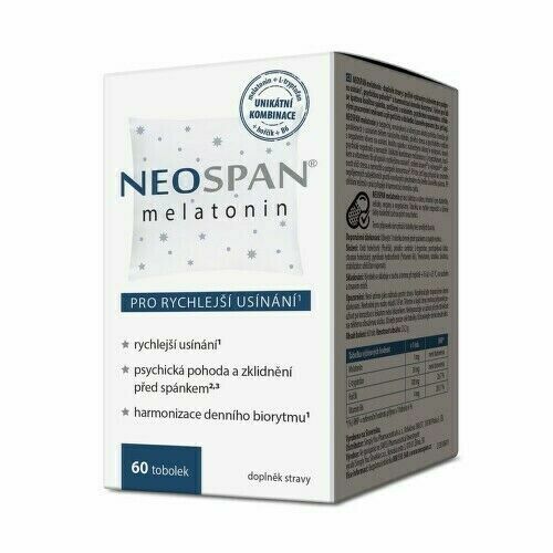 NEOSPAN Melatonin 60 tob. porovnat ceny