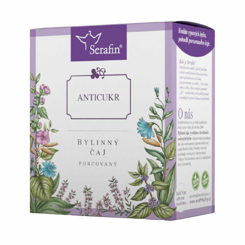 Serafin - byliny s.r.o. Anticukr - bylinný čaj porcovaný 15x2,5g porovnat ceny