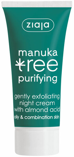 Ziaja Manuka Tree Purifying jemně exfoliační noční krém 50 ml porovnat ceny