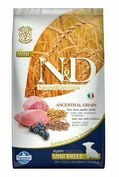 N&d Lg Dog Puppy Mini Lamb & Blueberry 2,5kg porovnat ceny