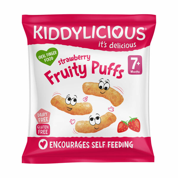 Kiddylicious Ovocné křupky jahodové 12 g porovnat ceny