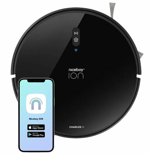 II. jakost Niceboy ION Charles i8 robotický vysavač black porovnat ceny