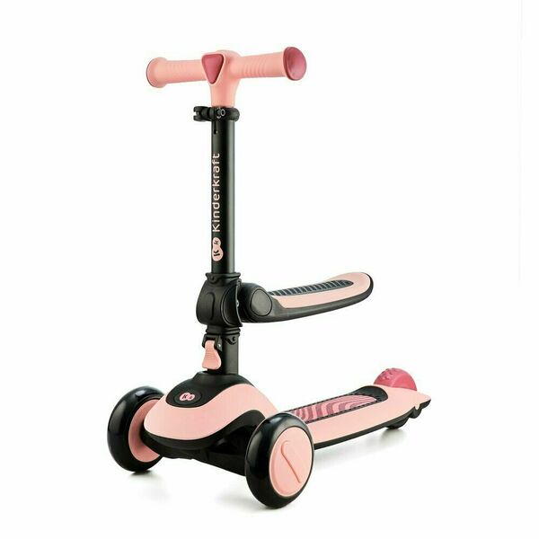 Kinderkraft Odrážedlo a koloběžka 2v1 Halley Rose pink porovnat ceny