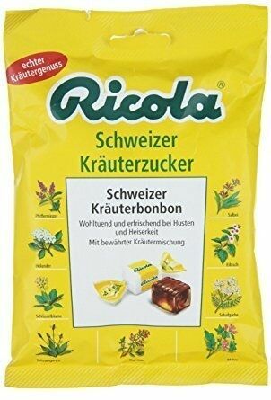 RICOLA Schweizer kräuterzucker bylinný drops 75g porovnat ceny
