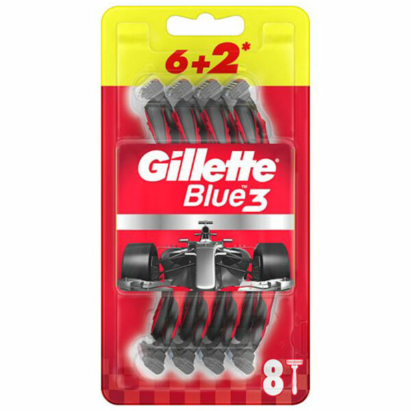 GILLETTE Blue3 Nitro Jednorázový holící strojek holítka 8 ks porovnat ceny