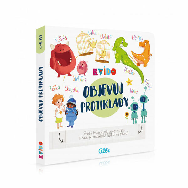 ALBI Kvído kniha objevuj protiklady porovnat ceny