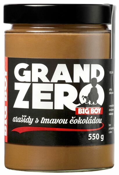 BIG BOY Grand Zero s tmavou čokoládou 550g porovnat ceny