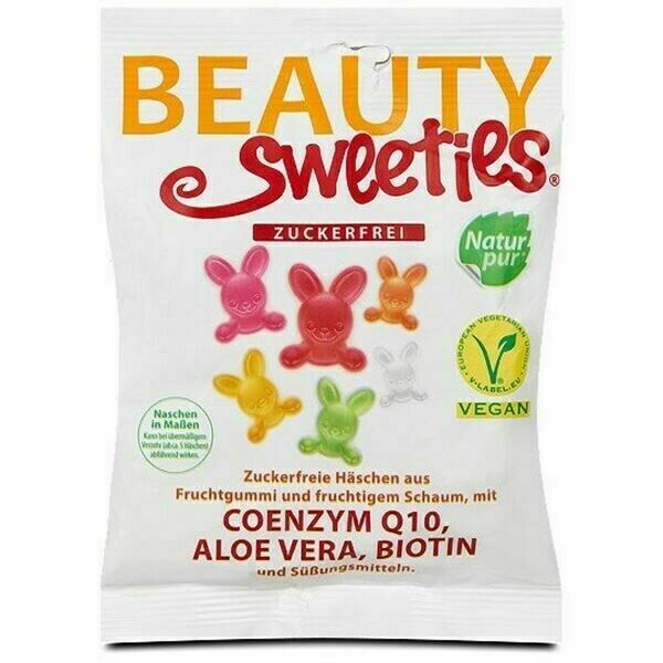 Najtelo Beauty Sweety vegan sugarsweet Gumené bonbony Zajíček 125g porovnat ceny