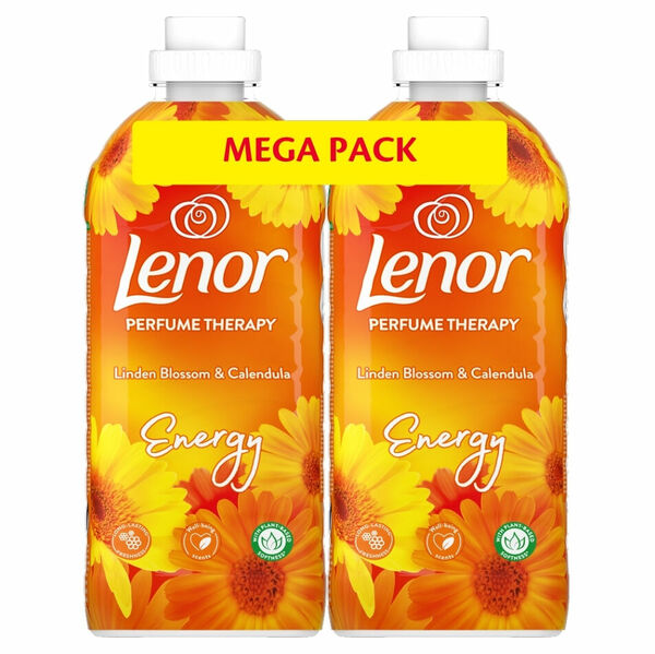 LENOR Linden & Calendula Aviváž 2 x 925 ml 74 Praní porovnat ceny
