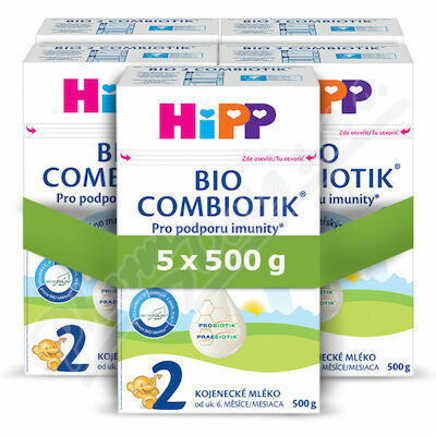 Hipp Mléko Hipp 2 Bio Combiotik 5x500g porovnat ceny