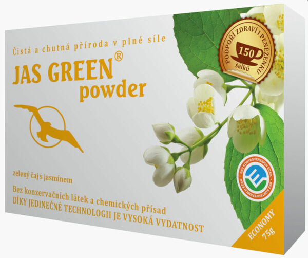 Jas green powder zelený čaj 100 g porovnat ceny