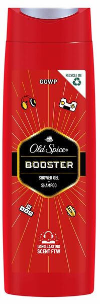 Old Spice Booster Sprchový gel a šampon, 400ml porovnat ceny