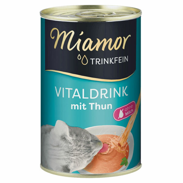 MIAMOR Vital drink tuňákový nápoj pro kočky 135 ml porovnat ceny