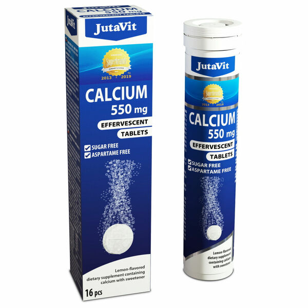 JUTAVIT Vápník 550 mg 16 šumivých tablet porovnat ceny