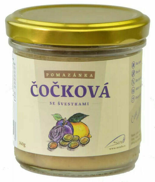 Seneb Čočková pomazánka se švestkami 140g porovnat ceny