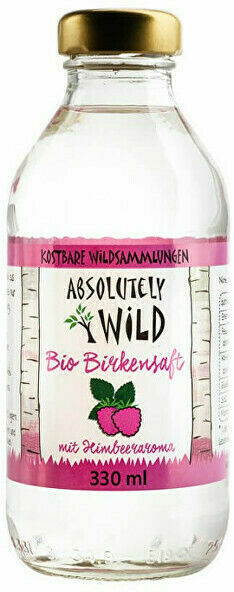 Absolutely Wild Březová voda s příchutí maliny BIO 330ml porovnat ceny