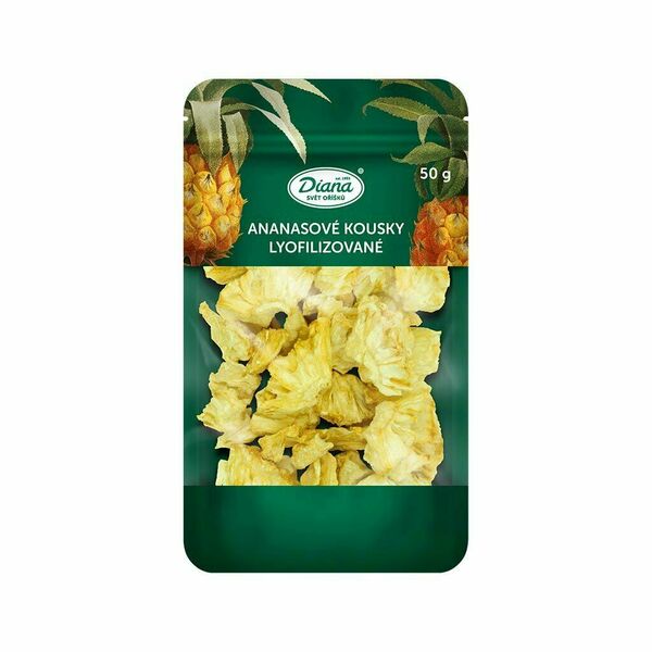 Diana Company Ananasové kousky lyofilizované 50g porovnat ceny