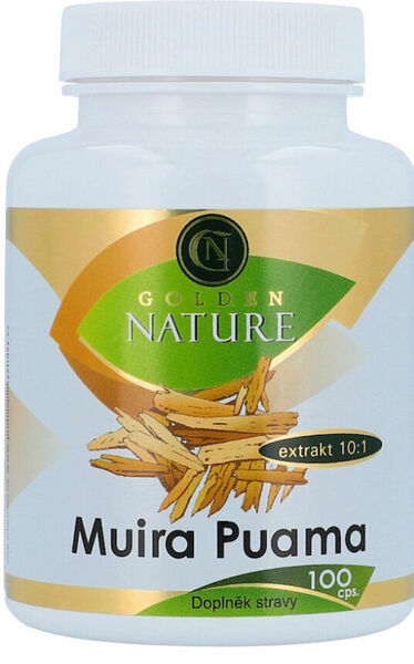 Golden Nature Muira Puama 100 tablet porovnat ceny