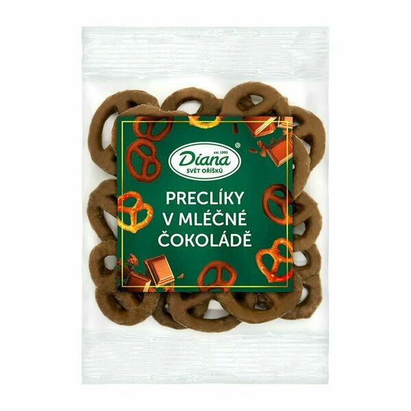 Diana Company Preclíky v mléčné čokoládě 100g porovnat ceny