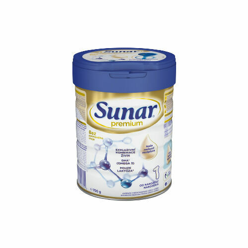 Sunar Premium 1, Od narození, 700g porovnat ceny