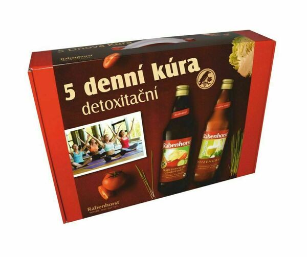 Rabenhorst 5denní detoxikační kúra 5x750 ml porovnání ceny