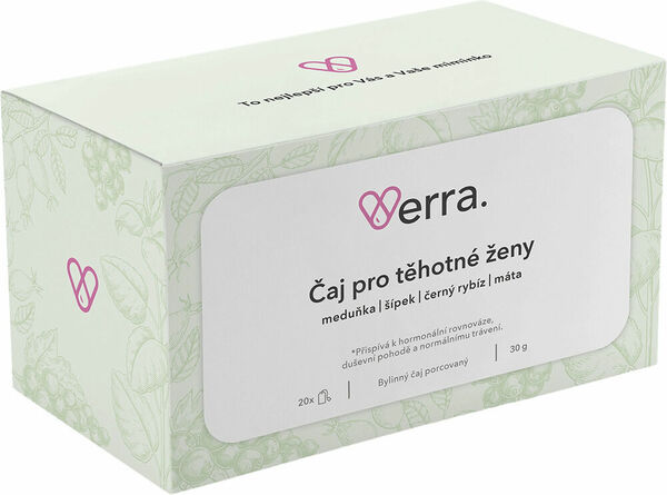 Verra Čaj pro těhotné ženy 20 sáčků porovnat ceny