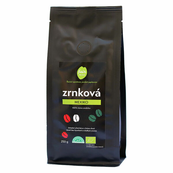 FAIROBCHOD Zrnková káva Mexiko BIO 250 g porovnat ceny