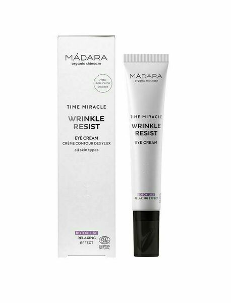 MÁDARA TIME MIRACLE Wrinkle Resist vyhlazující oční krém s aplikátorem 20 ml porovnat ceny
