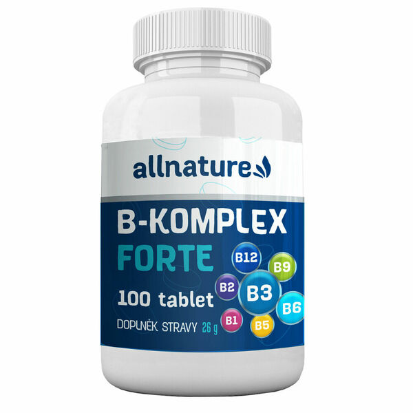 ALLNATURE B-komplex Forte 100 tablet porovnat ceny