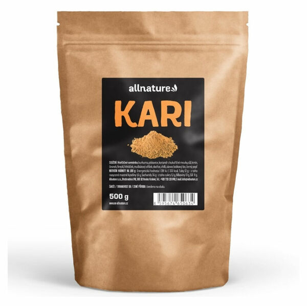 ALLNATURE Kari směs 500 g porovnat ceny