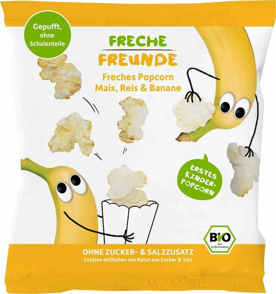 Freche Freunde BIO Popcorn kukuřice, rýže a banán 20g porovnat ceny